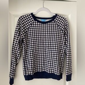 Draper James Gingham Sweatshirt